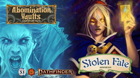 Play Pathfinder 2e Online | Abomination Vaults | Stolen Fate | A Level 1-20 Pathfinder Romp!