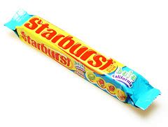 Blue Starburst Candy