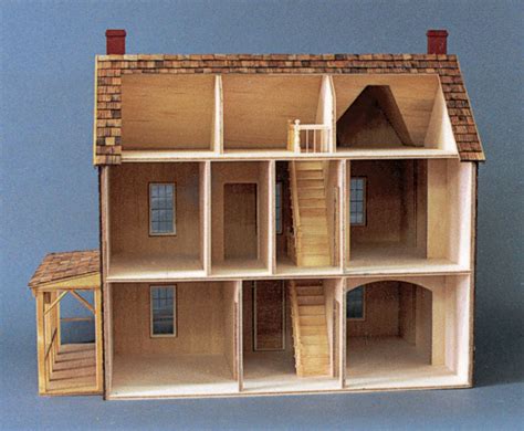 Scale One Inch, The Retreat Log Cabin Dollhouse Kit, 1:12 Scale, Made in USA, TREASURY LIST