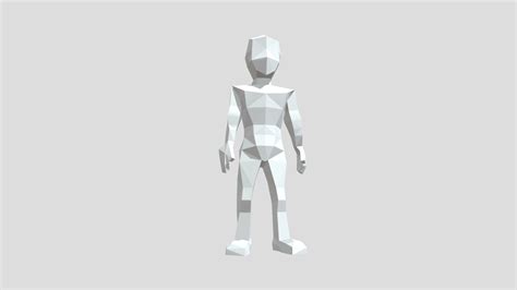 LowPoly Character-free/Rigged- - Download Free 3D model by Tyronic ...