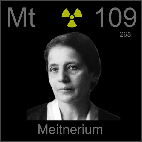 Facts, pictures, stories about the element Meitnerium in the ... | Periodic table, Chemistry ...