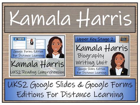 UKS2 Kamala Harris Biography & Reading Comprehension Bundle | Digital & Print | Teaching Resources