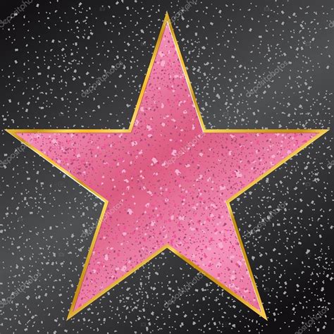 Star. Hollywood Walk of Fame — Stock Vector #103872414