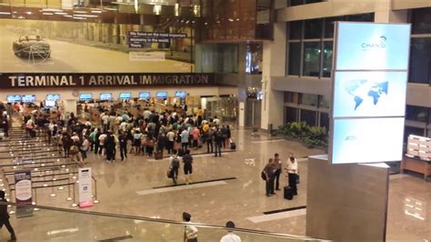 Terminal 1 Changi Airport Arrival Hall Map