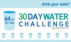 30 Day Water Challenge! Who’s In?! – Its a Wahm Life