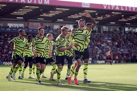 Kai Havertz off the mark for Arsenal in rampant 4-0 win at Bournemouth ...