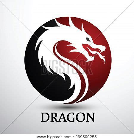 Dragon Head Vector Vector & Photo (Free Trial) | Bigstock