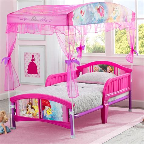 Princess Canopy Toddler Bed | Delta Children