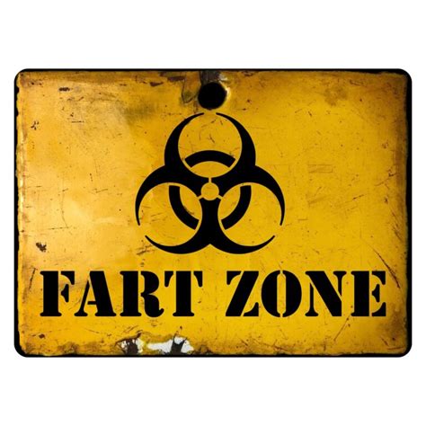 Fart Zone Bedroom Door Sign - Aston Safety Signs