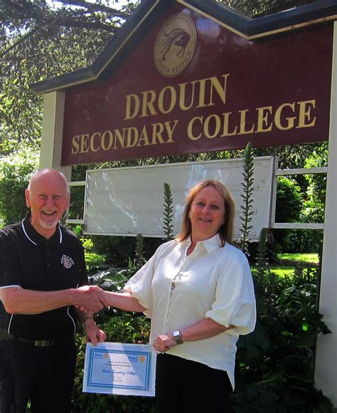 Foundation Scholarship for Drouin Secondary College | Rotary Club of Drouin