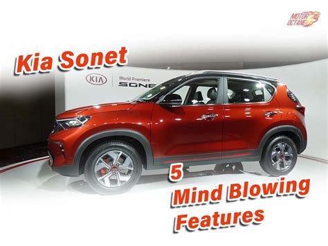 Top 5 features on the 2020 Kia Sonet in India » MotorOctane