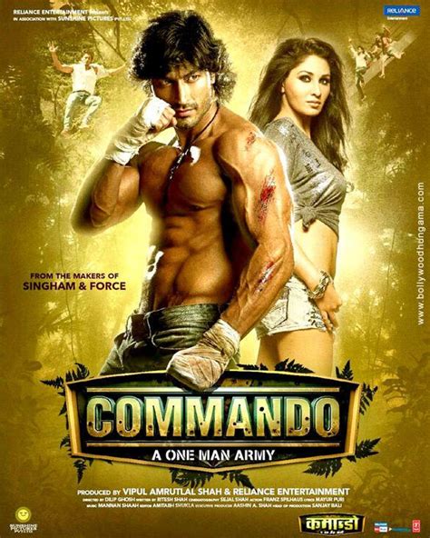 Vidyut Jamwal's Commando Hindi Movie First Look Poster | Actress Images | Events | FirstLook ...