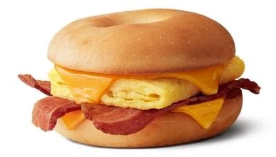 McDonald's Bacon, Egg & Cheese Bagel Nutrition Facts