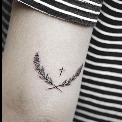 Floral branches tattoo by yi postyism - Tattoogrid.net