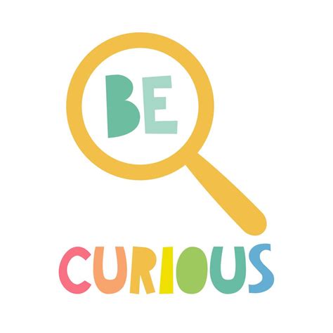 Be Curious Art Print by mydesignco