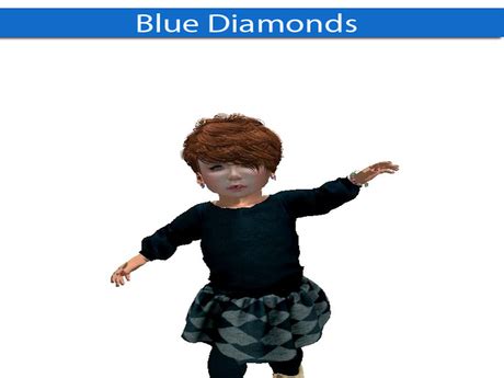 Second Life Marketplace - {KC}Blue Diamond Outfit