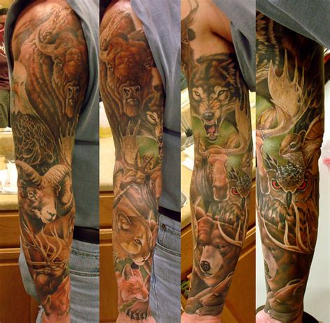 DNApes: Amazing wildlife tattoos!