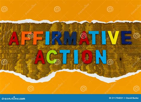 Affirmative Action Business Teamwork Employment Discrimination Stock Illustration - Illustration ...