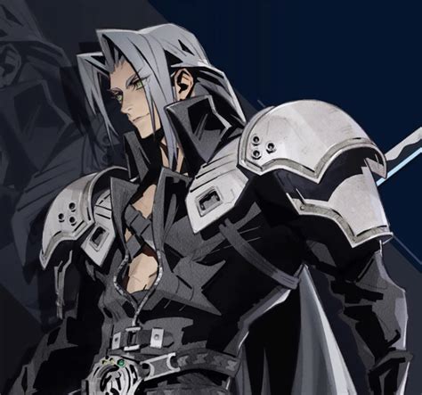 Sephiroth Portrait Art - Final Fantasy VII: Ever Crisis Art Gallery