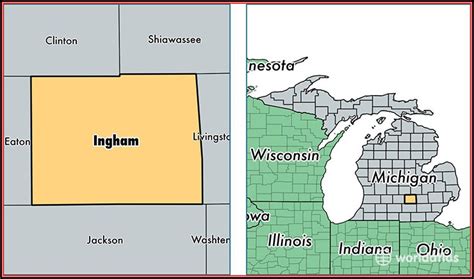 Township Map Of Ingham County Michigan - Map : Resume Examples #oPKlgVp1xn