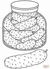 Pickle Coloring Page  Free Printable Coloring Pages sketch template