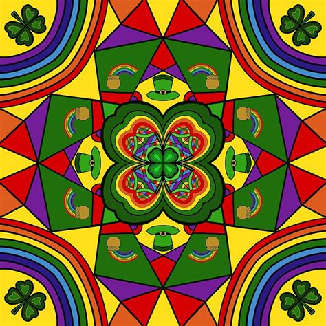 Irish Celebration Digital Art by Kathleen Sartoris - Fine Art America