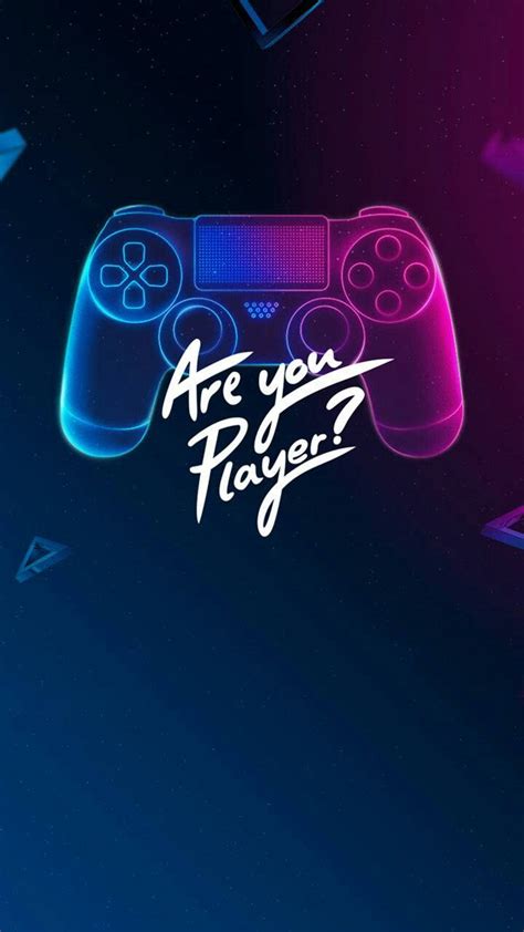 Download Neon Game Console Gamer Phone Wallpaper | Wallpapers.com