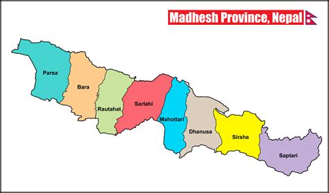 Madhesh Pradesh Nepal Map | Clipart Nepal