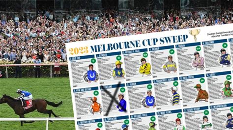 Download your 2023 Melbourne Cup sweep poster | The Courier Mail