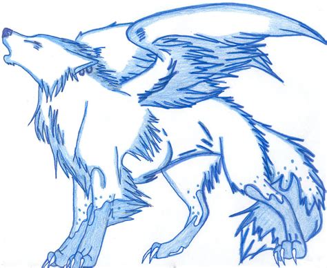 Blizzard - The Ice Wolf by Downpourpony on DeviantArt