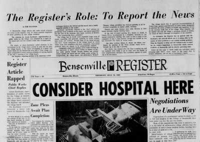 The Bensenville Register Archive - Newspapers.com™