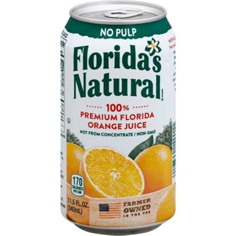 Florida Natural 100% Orange Juice 11.5oz – Peak Refreshments