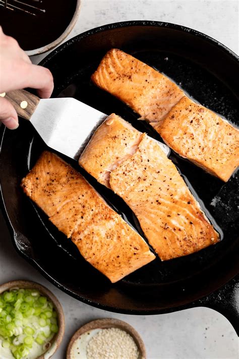 Healthy Teriyaki Salmon - Erin Lives Whole