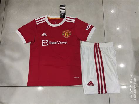 2021-2022 MANCHESTER UNITED HOME KIDS kit