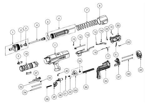 Buy ramset RA27 Ramset R27 Fully Automatic Powder Actuated Fastener Tool Replacement Tool Parts ...