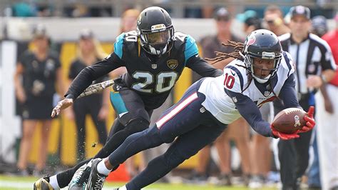 DeAndre Hopkins vs. Jalen Ramsey. Sunday's matchup should be fun. ? ?: | Houston Texans | Scoopnest