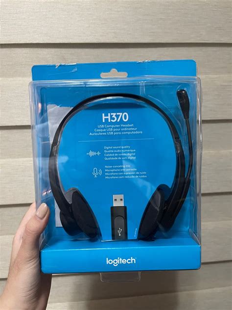 Logitech H370 USB Headset, Audio, Headphones & Headsets on Carousell