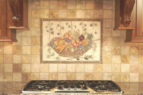 Kitchen Backsplash Mosaic Murals | Kitchen tile mural, Backsplash tile ...