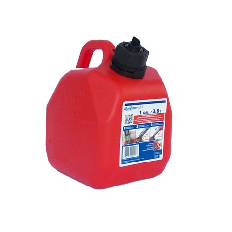 1-Gallon Plastic Gasoline Can in the Gas Cans department at Lowes.com