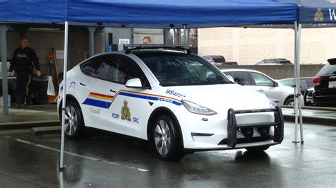 West Shore RCMP first detachment in Canada to trial Tesla cruiser