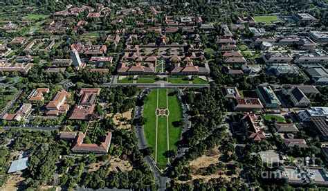 Stanford University Aerial Photograph by David Oppenheimer