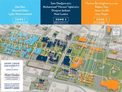 Saint Louis University Campus Map