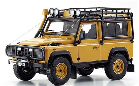 Land Rover Defender 90 – Yellow – Riverina Model Cars Plus