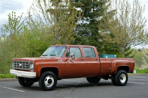 1978 CHEVROLET CREW CAB 3+3 K30 CUSTOM DELUXE DRW 4X4 AUTOMATIC 61,967 ...