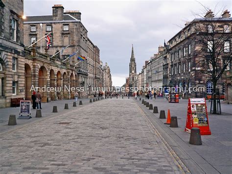 "The Royal Mile, Edinburgh" by Andrew Ness - www.nessphotography.com | Redbubble