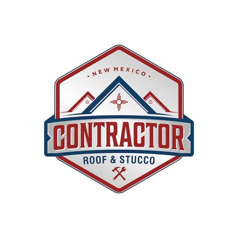 Premium Vector | Contractor logo design