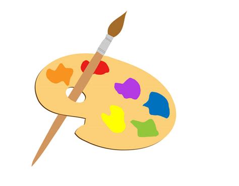 Artists Palette Clipart Free Stock Photo - Public Domain Pictures