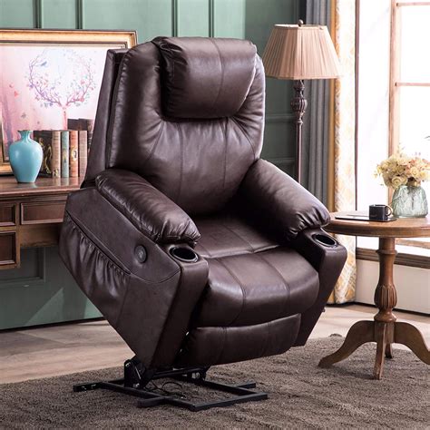 MCombo Medium Power Lift Recliner Chair with Massage and Heat for ...