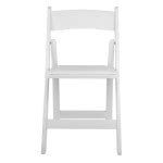 Classic White Wood Folding Chair | A&B Party & Tent Rental