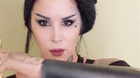 Kat Von D defends her new blackout tattoo against her critics [Video]